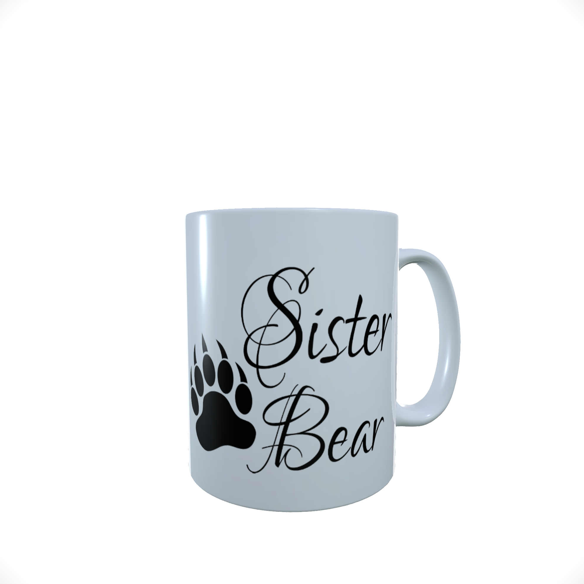 Sister Bear Ceramic Mug, Children's Mug, Sister Bear Mug